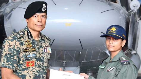 Breaking gender barriers: BSF air wing welcomes its first female flight ...