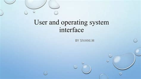User and operating system interface.pptx