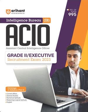 Arihant Publication - Intelligence Bureau (IB) ACIO - (Grade-II ...