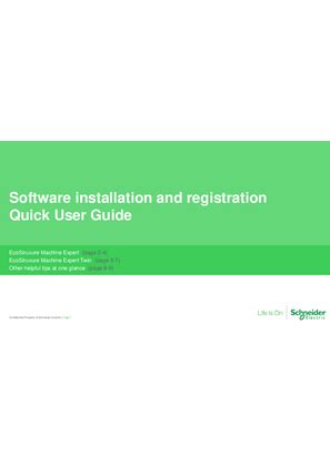 Schneider Electric Machine Software Installer - setup | Schneider Electric