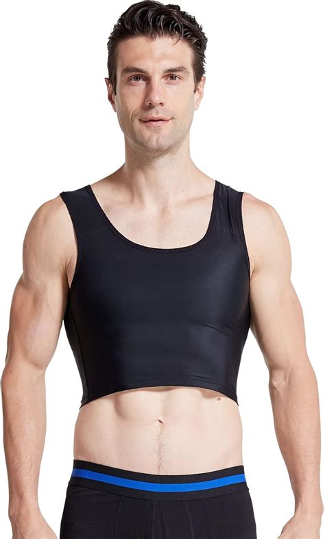 BaronHong Men Hide Gynecomastia Pullover Chest India | Ubuy