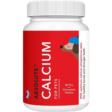 Drools Absolute Calcium Tablets Supplement For Dogs – MyPetPoint
