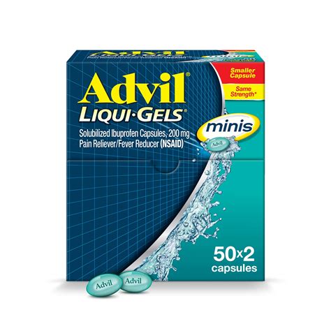 Advil Gel Caps Dosage at Grant Schaefer blog