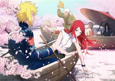 Minato And Kushina Drawing