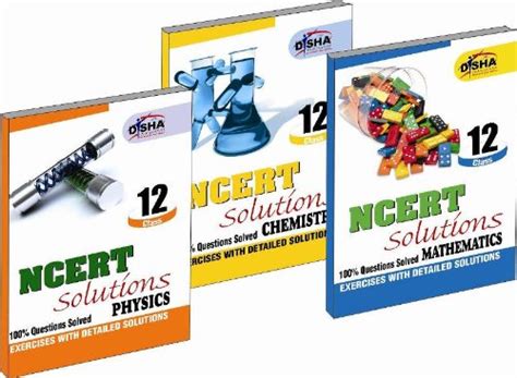 Buy NCERT Solutions Class 12 - PCM (Set of 3 Books) (Old Edition) (Old ...