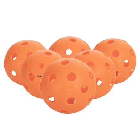 Onix Fuse Indoor Pickleball Balls, 6PK KZ42006O | Zoro