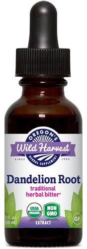 Oregon's Wild Harvest Dandelion Root Extract -- 1 fl oz - Vitacost