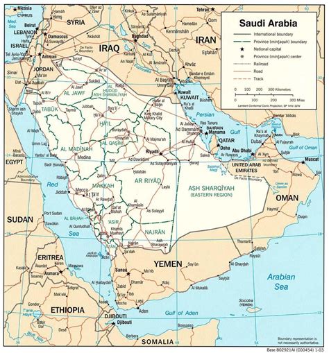 Map Of Jazirat Ul Arab