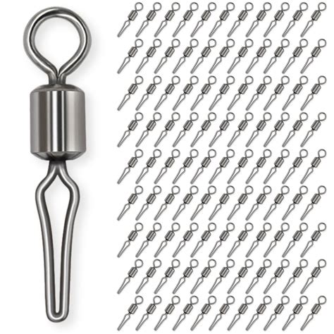 【楽天市場】CHASO ハリス止め サルカン 100個 自動ハリス止め スイベル 釣り 針 ハリス 交換 時短 便利 キス ハゼ釣り 海釣り 川釣り：CHASOストア 楽天市場店