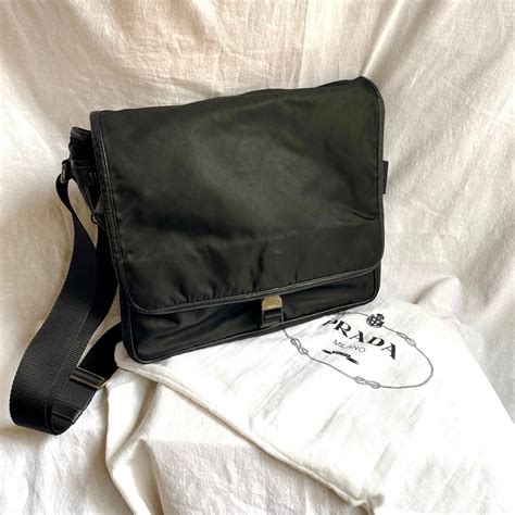 PRADA "Black Nylon" Square Shoulder Bag | CARBOOTS