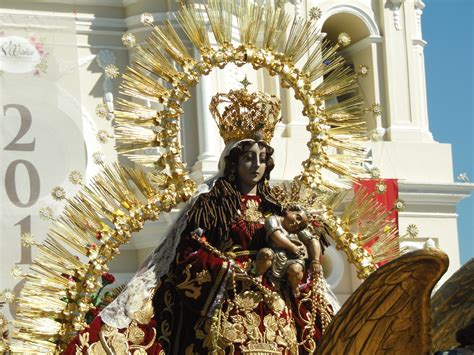 Imagen original de la Virgen del Rosario saldrá en procesión este sábado