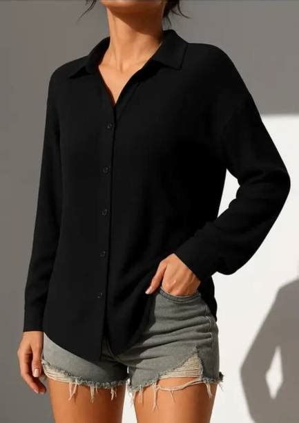 Black Shirts For Women - Buy Black Shirts For Women online at Best ...