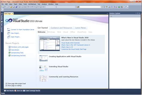 Visual Studio 2010 Beta 2 설치 미리 보기
