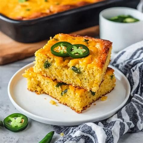 Jalapeño Cheddar Cornbread