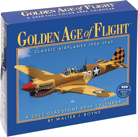 Buy Golden Age of Flight 2022 Desk Calendar at Ubuy India