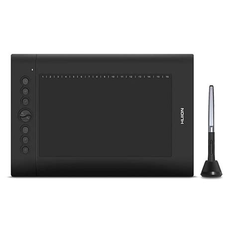 Buy Huion H610 Pro V2 Graphic Drawing Tablet Tilt Function Battery-Free ...
