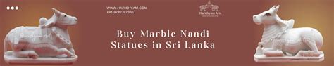 Marble Nandi Murti Sri Lanka | Divine Idols