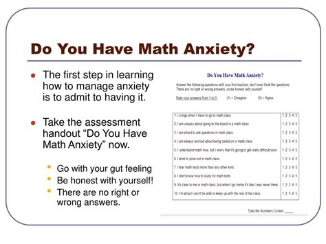 Image result for Math Anxiety