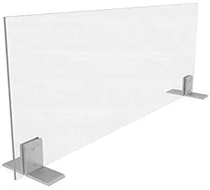 INSHOPFITTING Sneeze Shield 24"Hx48"W | Clear Acrylic Barrier for ...