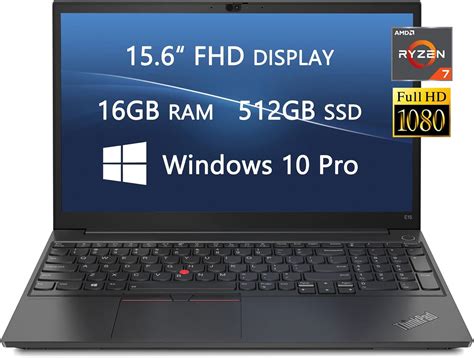 Buy 2022 Newest Lenovo ThinkPad E15 Gen 3 Laptops for Business and ...