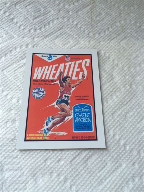 Bruce Jenner Wheaties Box Decathalon Refrigerator Magnet - Etsy
