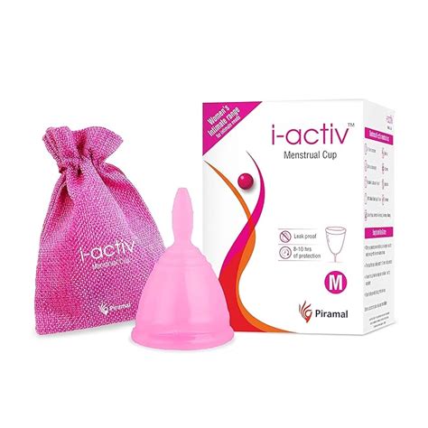 i-activ Menstrual Cup for Women | Rash-Free, Leak-Free & Ultra soft Cup ...