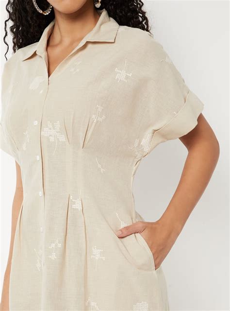 Buy Women Embroidered A-line Dress Online at just Rs. 999.0 ...