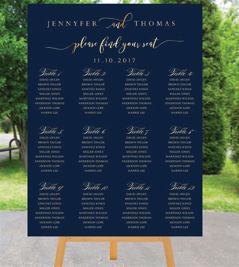 Online Seating Chart Wedding - Educational Chart Resources