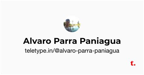 Alvaro Parra Paniagua — Teletype