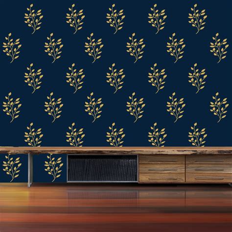 ARandNJ Stencils for Wall Painting Pack of 1 (Size:-16X24 Inch) Pattern ...