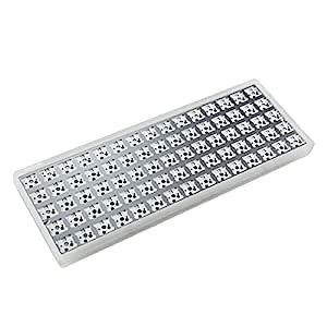 Amazon.in: Buy YMDK Idobao X 75 Keys Ortholinear Layout VIA Acrylic ...