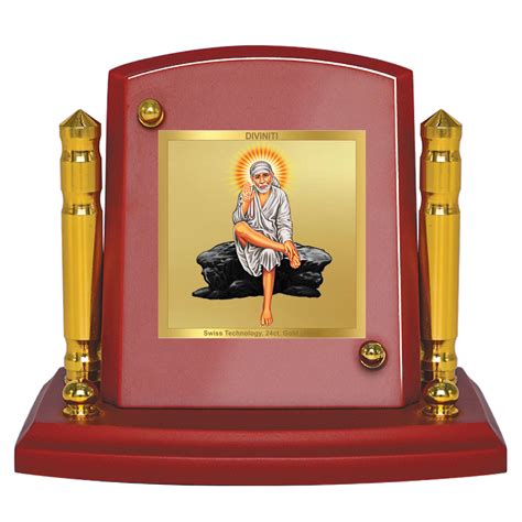 Sai Baba of Shirdi | Saint of Faith & Compassion Car Dashboard Frame i ...