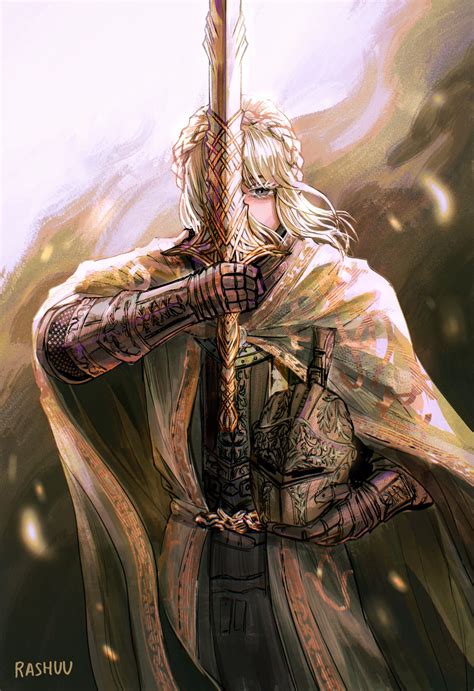 needle knight leda (elden ring and 1 more) drawn by rashuu | Danbooru