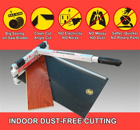 Snapklik.com : Heavy Duty 13" Professional Laminate Floor Cutter, Vinyl ...