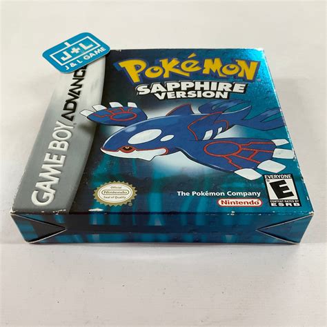 Pokemon Sapphire Version - (GBA) Game Boy Advance [Pre-Owned] | J&L Game