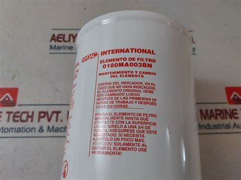 Hydac 0180Ma003Bn Maintenance And Changing Of Filter Element – Aeliya ...