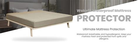 Buy Wakefit 100% Waterproof Premium Cotton Mattress Protector ...