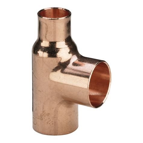 Teu redus, cupru, D 35 x 15 x 35 mm, 5130 | Dedeman