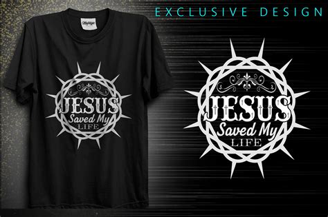 Jesus Christ T-Shirt Design Graphic by Infinity Design · Creative Fabrica
