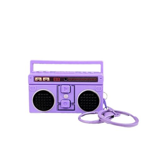 Mini Retro Recorder Keychain