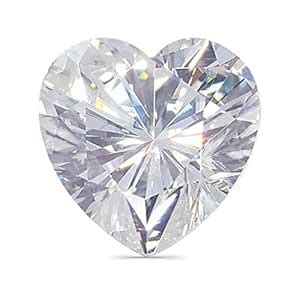 Fiona Diamonds Heart Shaped Moissanite Diamond for Jewellery Making ...