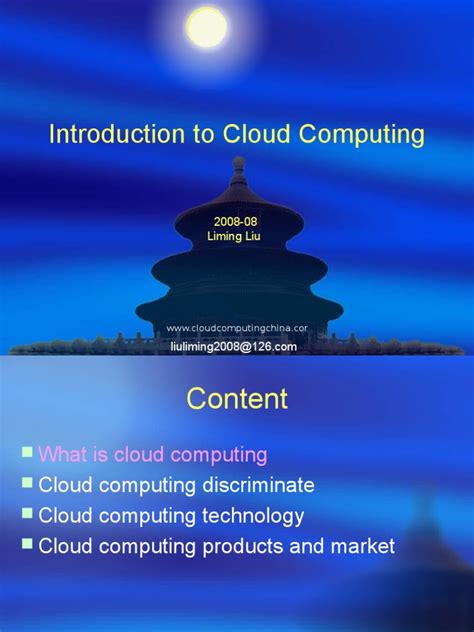 Image result for Introduction Sur Cloud Computing
