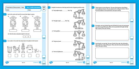 Year 3 Measurement Mass Assessment