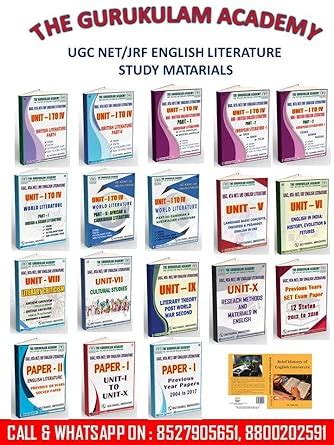 Buy English Literature Study Material UGC NET/JRF Book Online at Low ...