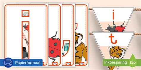 Graad 1 Klanke Plakkate i, t (teacher made) - Twinkl