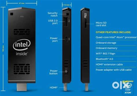 Smallest Windows 10 Mini PC Intel Atom X5 2GB 32GB SSD - Computers ...