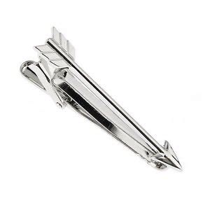 Fashion Men Groom Silver Arrow Tie Bar Necktie Clip Clasp Gift Pin Xmas ...