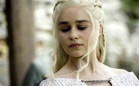 Daenerys Targaryen, Game of Thrones, Women, Emilia Clarke, Blonde HD ...
