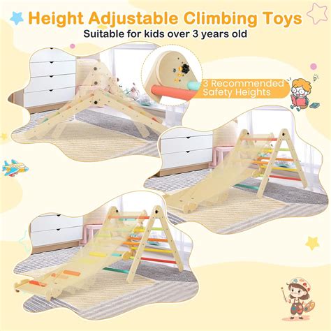 HONEYJOY HONEY JOY Climbing Toys for Toddlers, 4 in 1 India | Ubuy