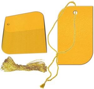 CVANU Writable Tag with String for Gift Tag, Bookmark Tag Greeting Card ...